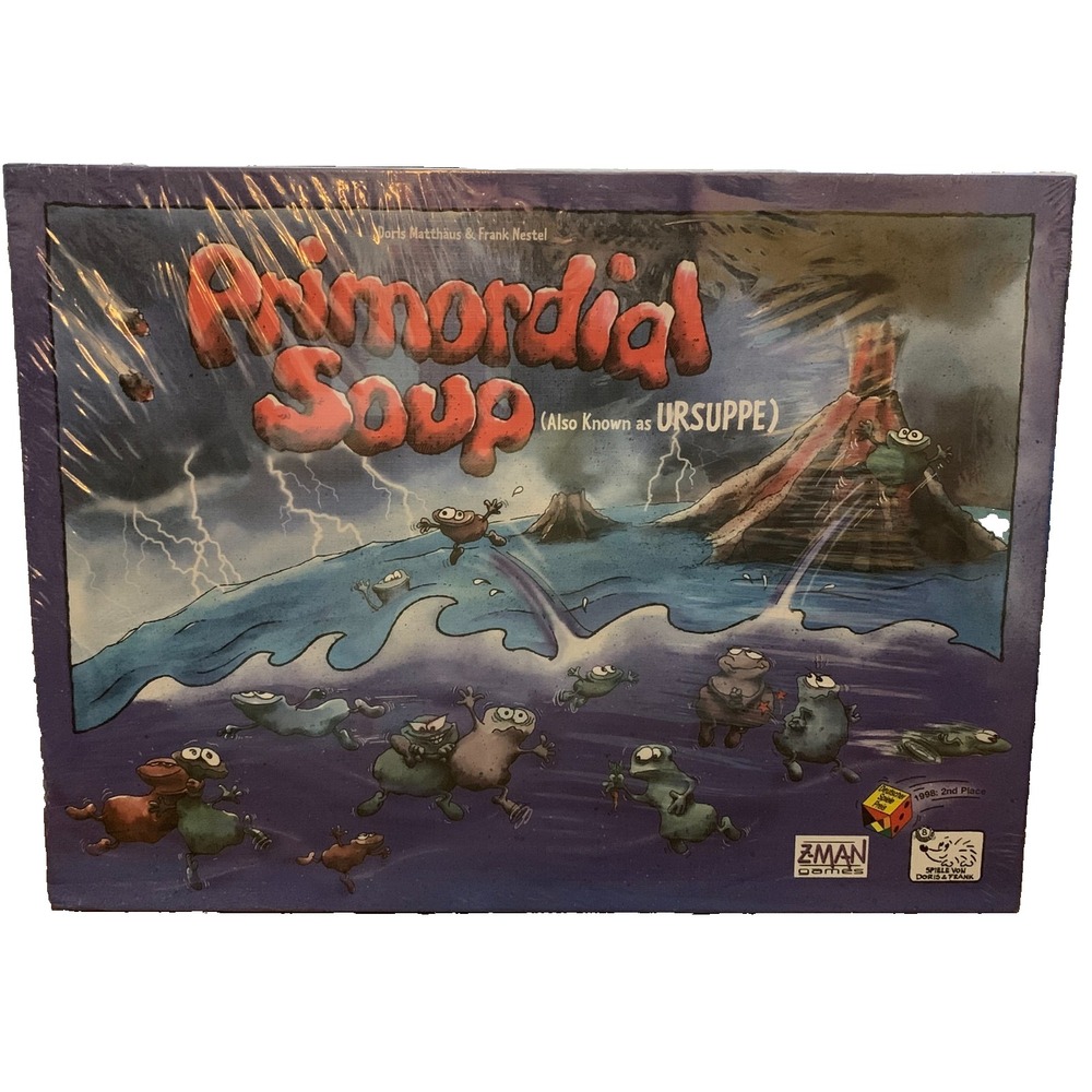 Primordial Soup Board Game 2004 by Z-Man Games New in Shrink Wrap